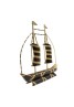 Lootkabazaar Hand Crafted Decorative Bamboo Boat For Home Decor (SEHCWBB021901)